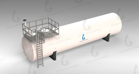 Резервуар горизонтальный стальной РГС-100