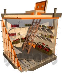 Витязь Классический 2500х1500х2100