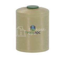 Гринлос Емкость стеклопластиковая 5-1800 вертикальная подземная