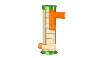 Перепадный колодец ГРИНЛОС Пп 800/2500 - фото 2