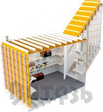 Витязь с боковым вертикальным входом 2000х2000х2100