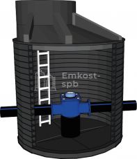 Водомерный колодец FD