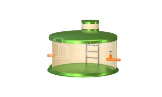 Контрольный колодец ГРИНЛОС Кн 3000/1500 - фото 2