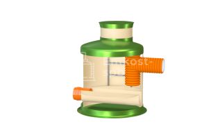 Перепадный колодец ГРИНЛОС Пп 1500/1500 - фото 2