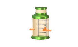 Контрольный колодец ГРИНЛОС Кн 1200/1500 - фото 2