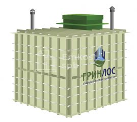 Гринлос Погреб ЛС 2500*2000*2000