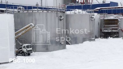 Резервуар вертикальный стальной РВС-1000