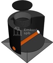 Канализационный колодец TERA D1200 H2000