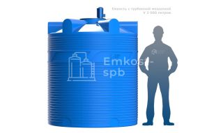 Polimer Group V 3000 с турбинной мешалкой - фото 2