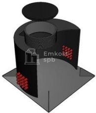 Кабельный колодец связи TERA D1000 H2500