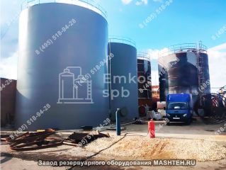 Резервуар вертикальный стальной РВС 100