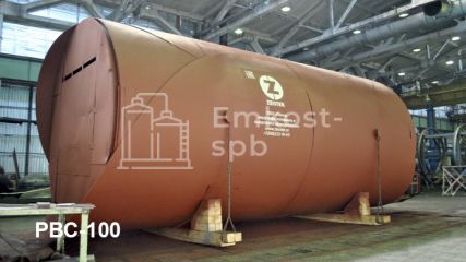 Резервуар вертикальный стальной РВС-100
