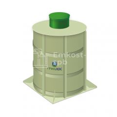 ГРИНЛОС Емкость 12 м3 вертикальная цилиндрическая подземная