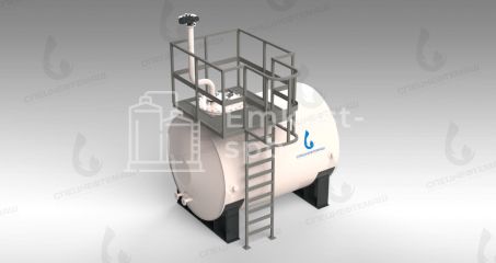 Резервуар горизонтальный стальной РГС-10