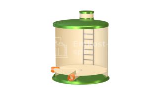 Поворотный колодец ГРИНЛОС Пв 3000/3000 - фото 2